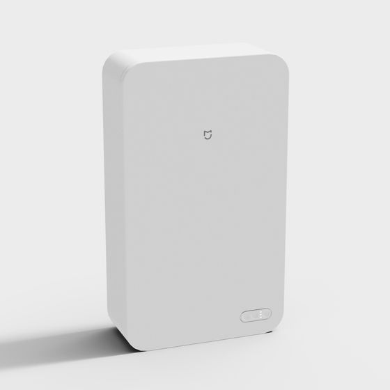 Smart Thermostat 3D Model for Modern Interiors