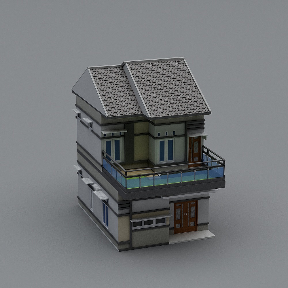 Rumah Yatim Dual Lantai