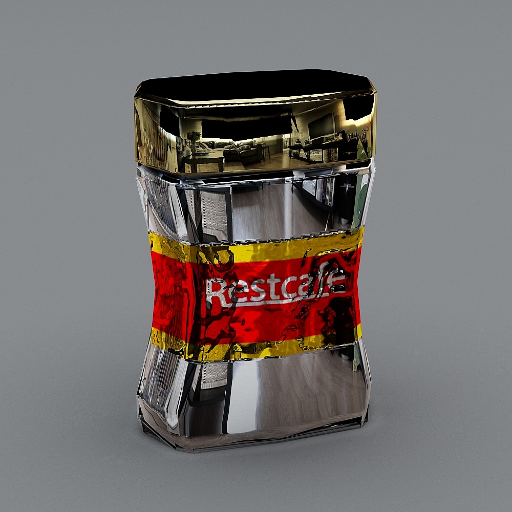 ขวดผงกาแฟ