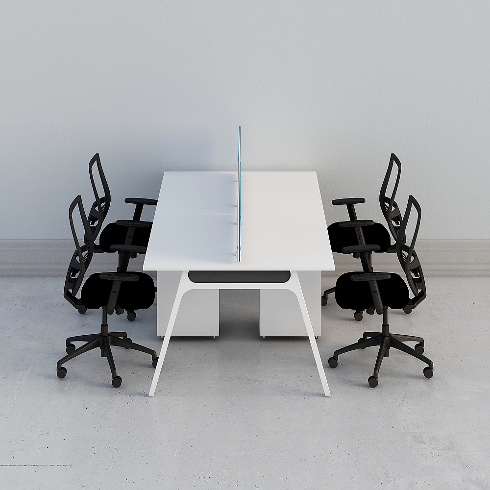 workstation with left side