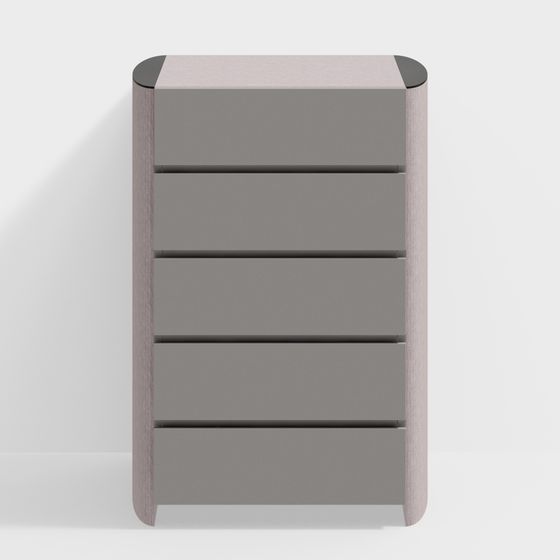 City Window Nightstand 3D model