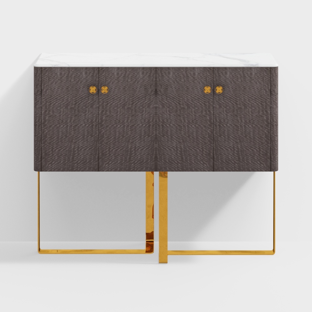 Ant Star Map-XF-Modern Light Luxury Series-Four-door Wine Cabinet-7703-18