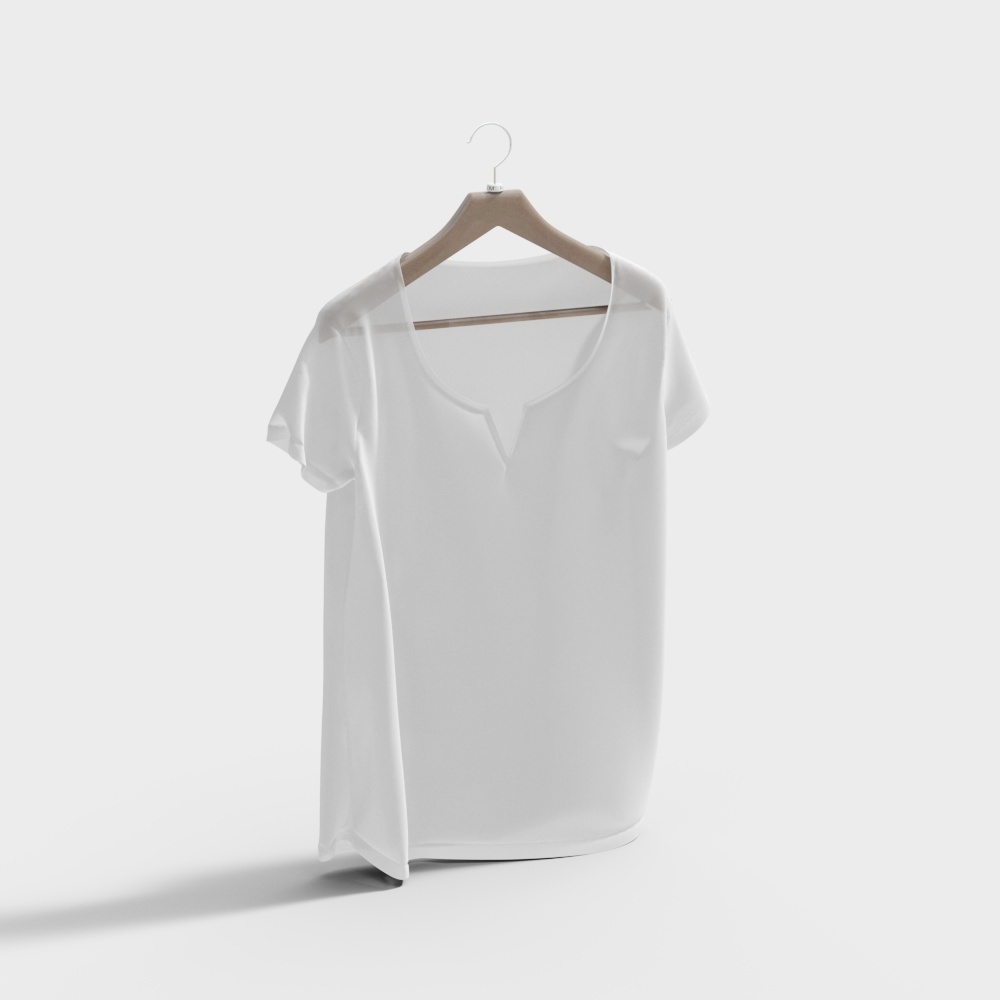 Abiti Moderni - Top Bianco a Maniche Corte