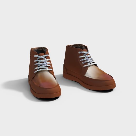 Urban Explorer Boots 3D model for Creative Projects
