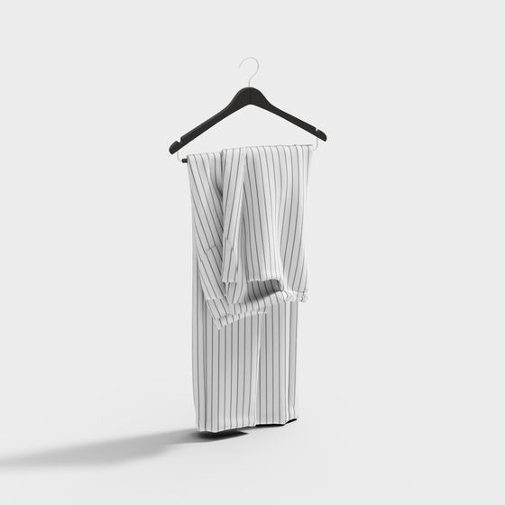 현대 의류 - 스트라이프 바지