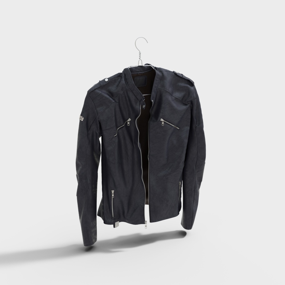 Realistic Motorcycle Jacket 3D model