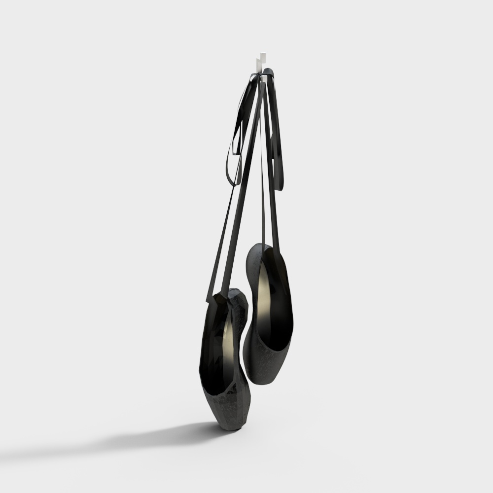 Modern clothes - black dancing shoes