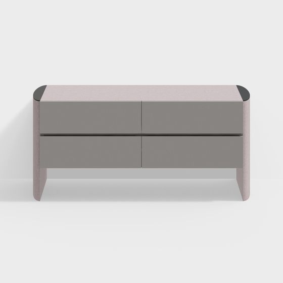 Urban Corner Cabinet 3D model