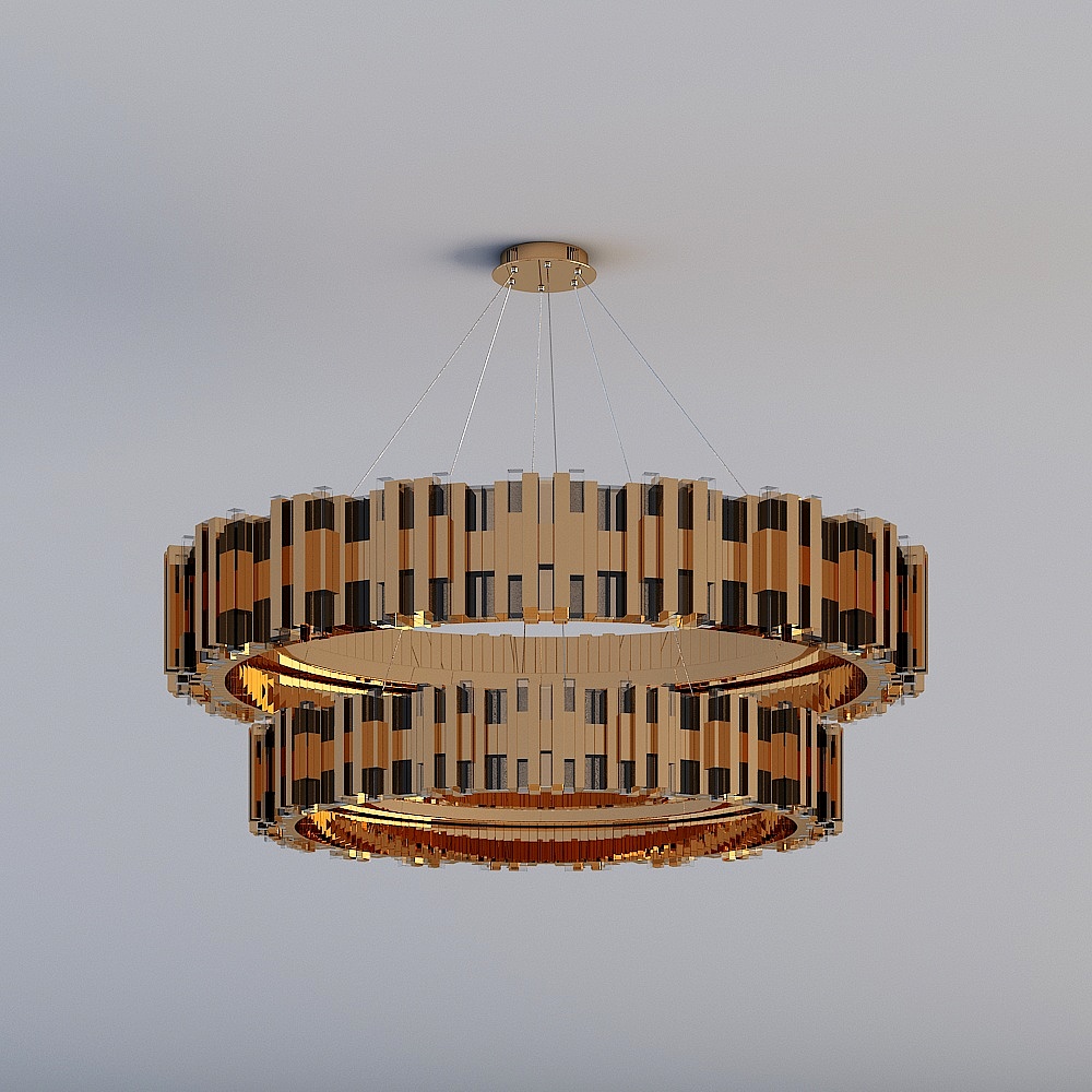 Modern light luxury crystal lamp