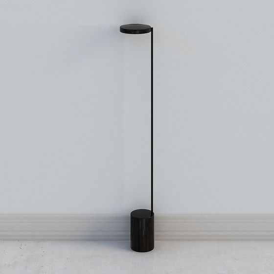 Minimalist Floor Lamp 3D model