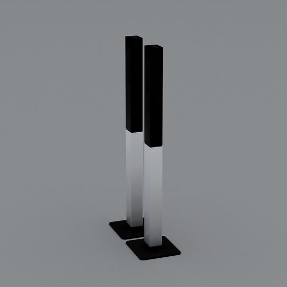 Modern Low-Poly 3D Model with High-Detail Design