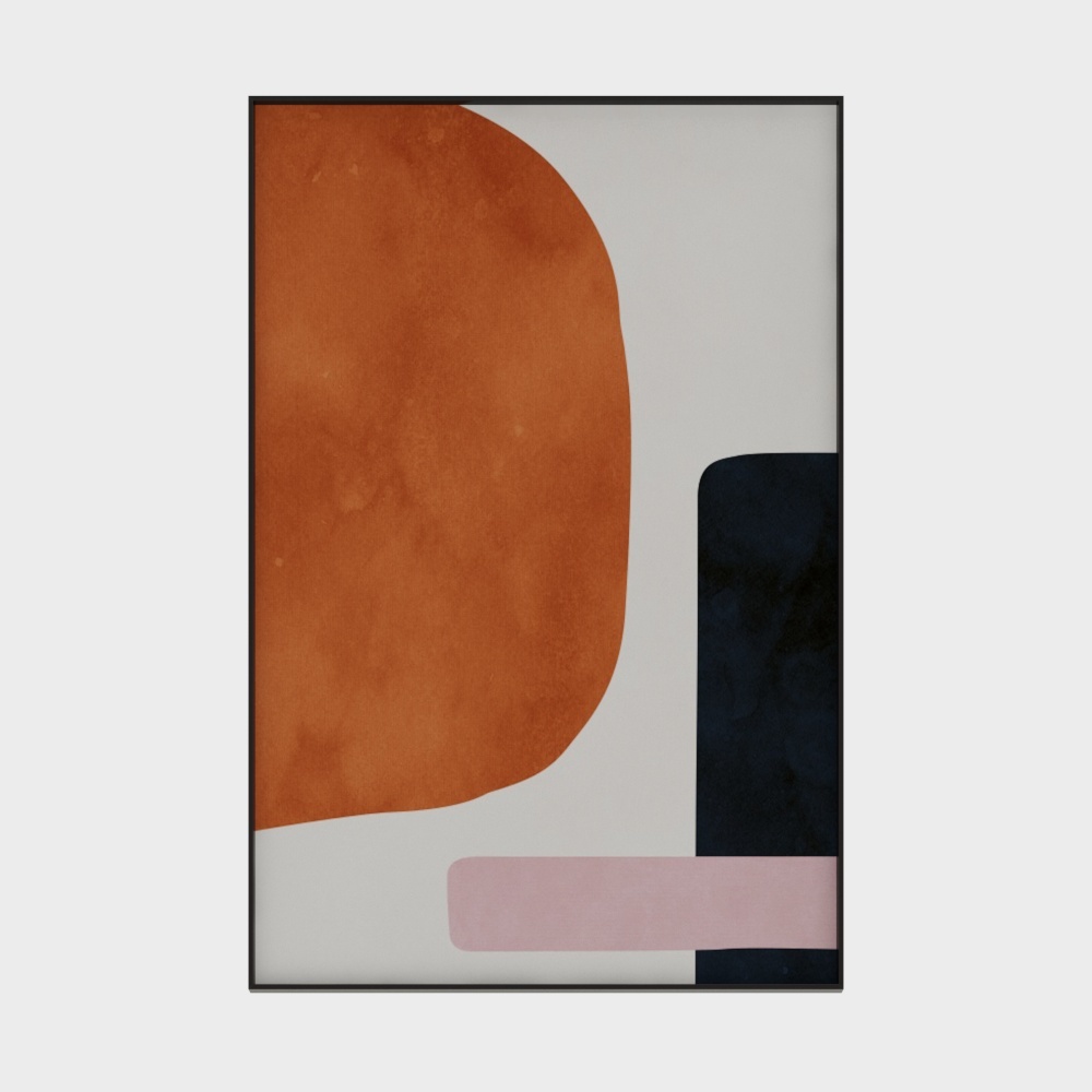 Peinture à l'huile faite à la main