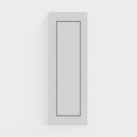 City Window 3D Model for Contemporary Settings