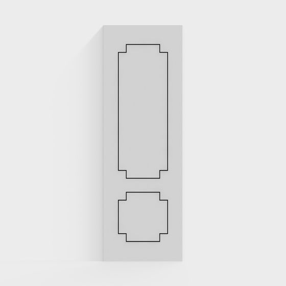 金属ストリップ 中華風ダブルフレーム壁パネル