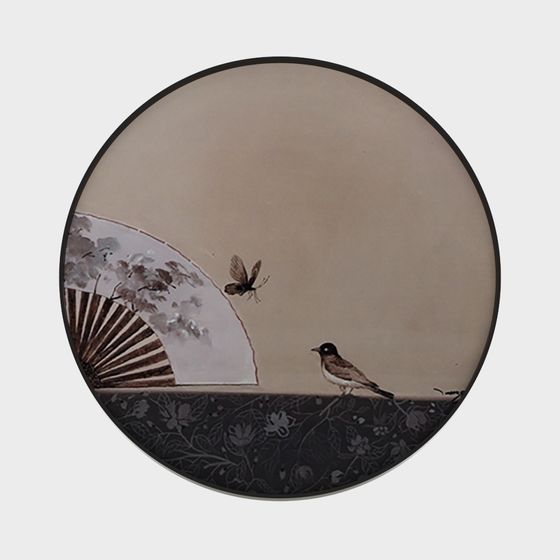 Fan and Birdsong 3D model