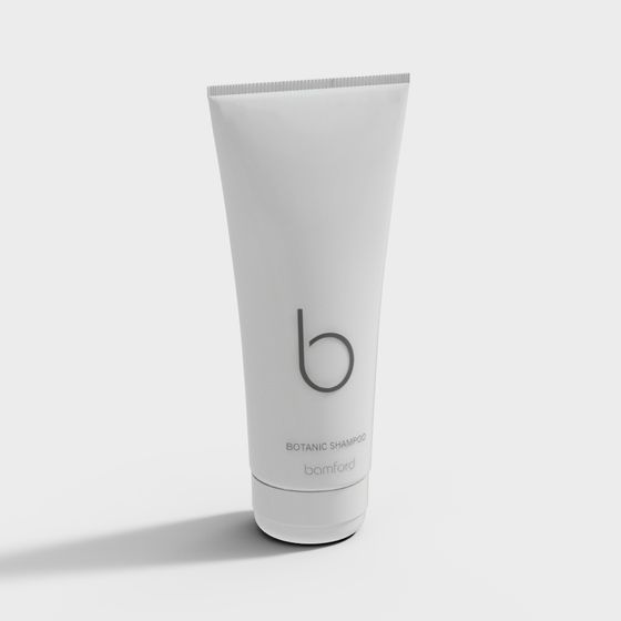 Bamford Botanic Shampoo Tube 3D model