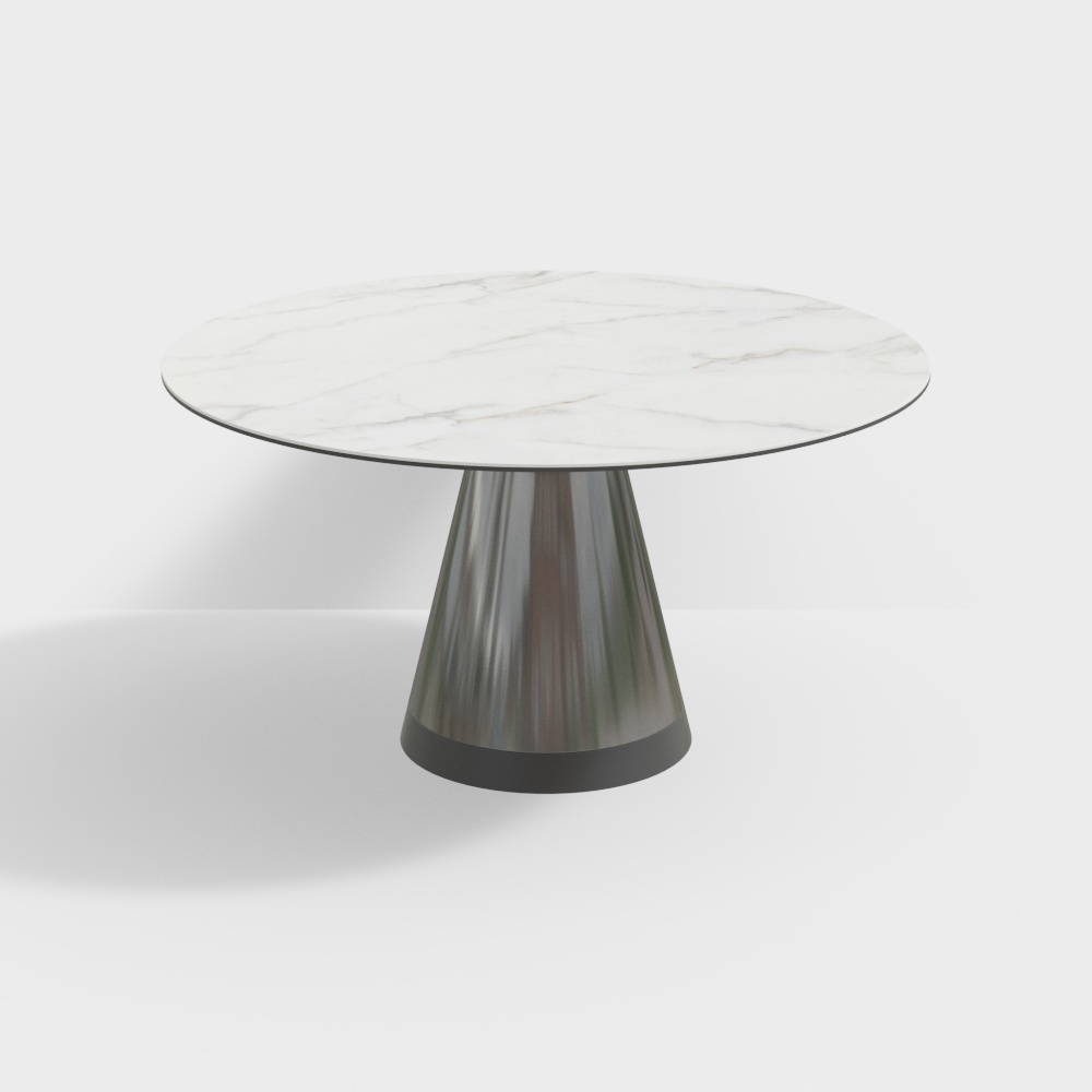 Stylish Round Table 3D model for Modern Interiors
