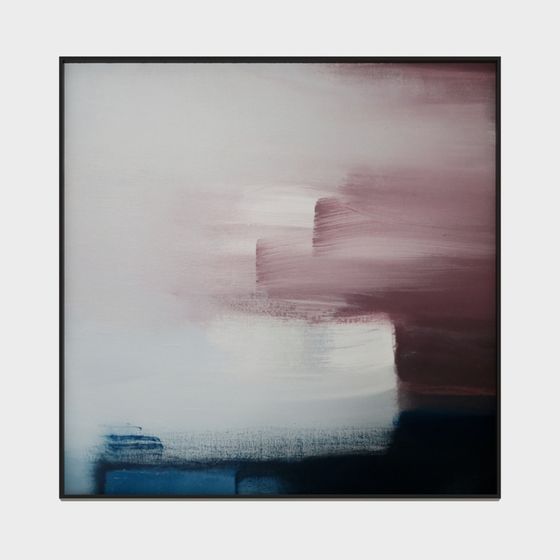 수공 작업된 유화