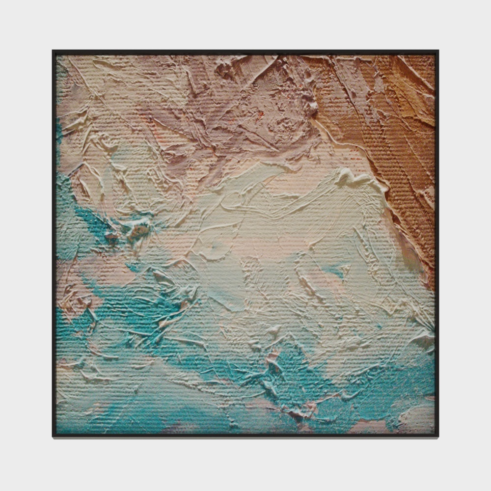 การวาดภาพด้วยสีน้ำมันทำมือ