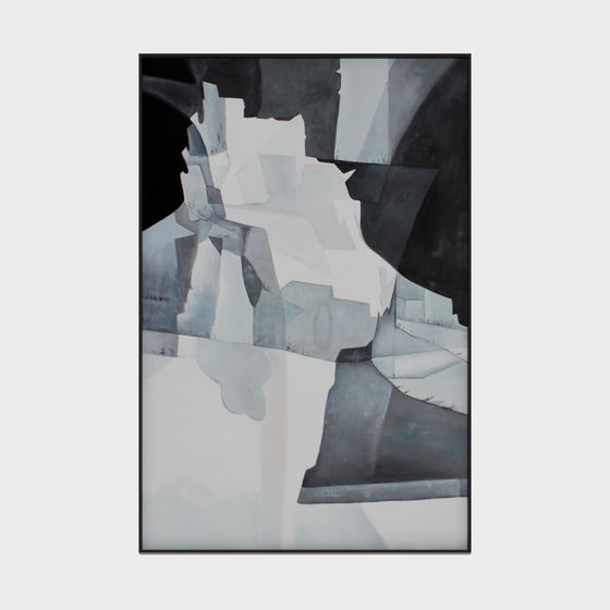 Abstract Geometric 3D Model for Modern Projects