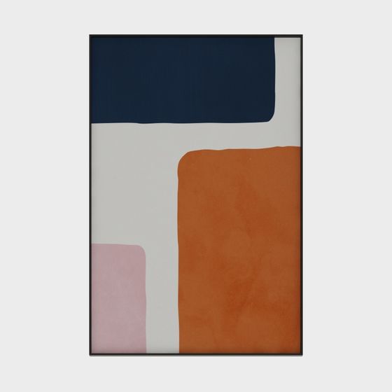 Abstract Color Puzzle 3D model for Creative Projects