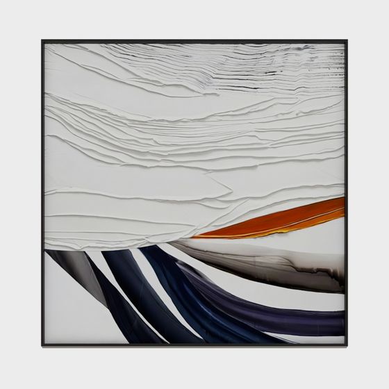 Abstract Waves 3D Model Design
