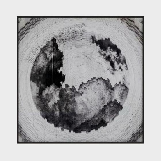 Lunar Surface 3D model with High Detail and Low Polygon Style