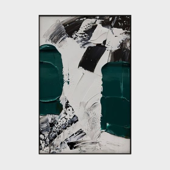 Abstract Painting 3D Model for Unique Visual Experience