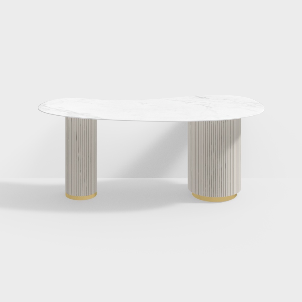 Сланцевая лакированная металлическая стол - BSVB310A