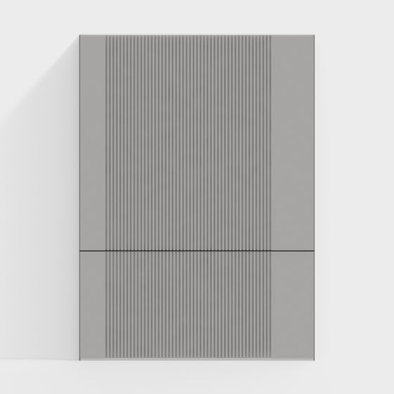 Contemporary Low-Poly High-Detail 3D Model