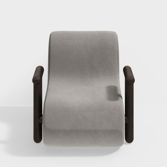 Urban Leisure Chair 3D model for Creative Spaces
