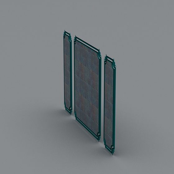 Ancient Style Screen 3D model