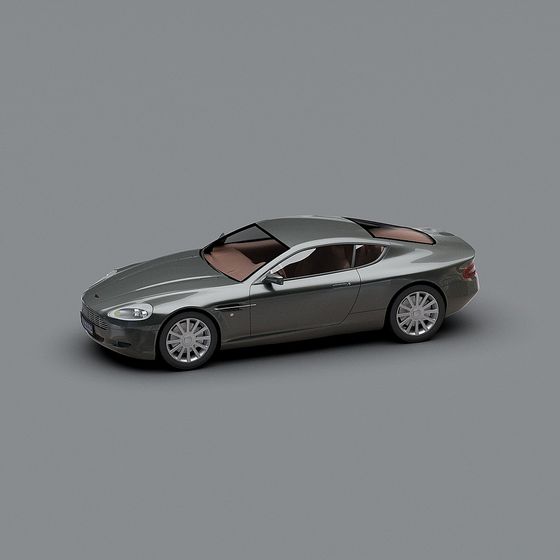Urban Wind - Streamlined Sports Car 3D model