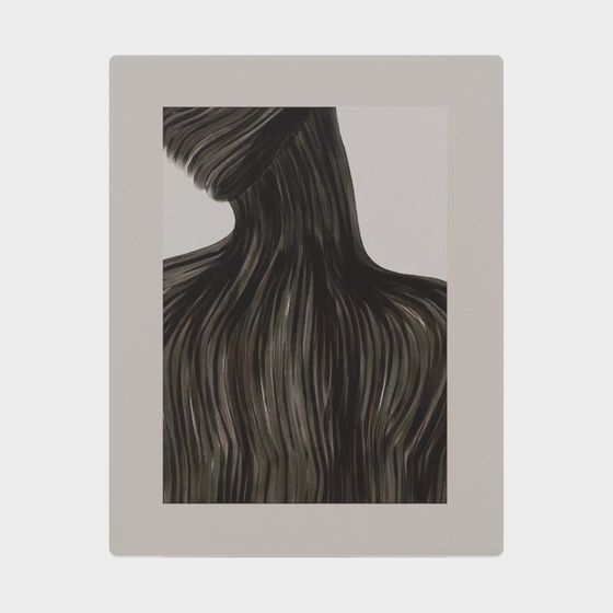 Abstract Line Figurine 3D Model for Creative Projects