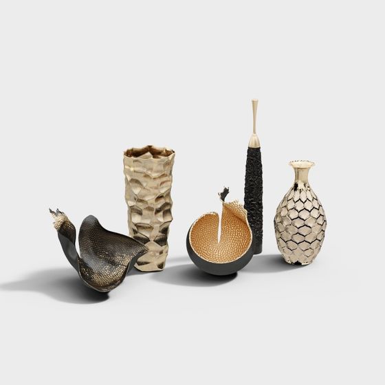 Unique Low-Poly 3D Model Collection for Modern Aesthetics