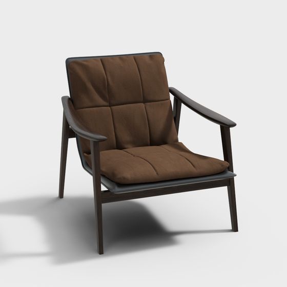 Cozy Lounge Chair 3D model