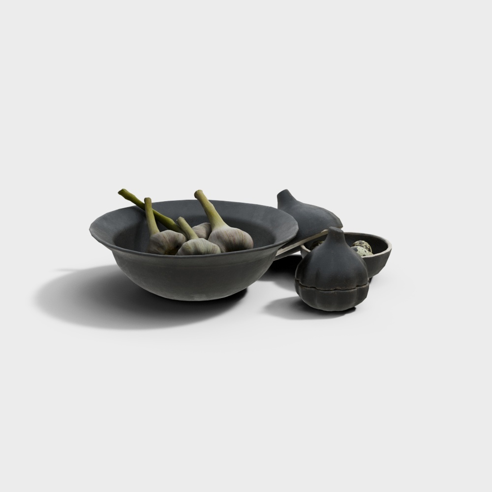 Rustic Kitchen Decor 3D model