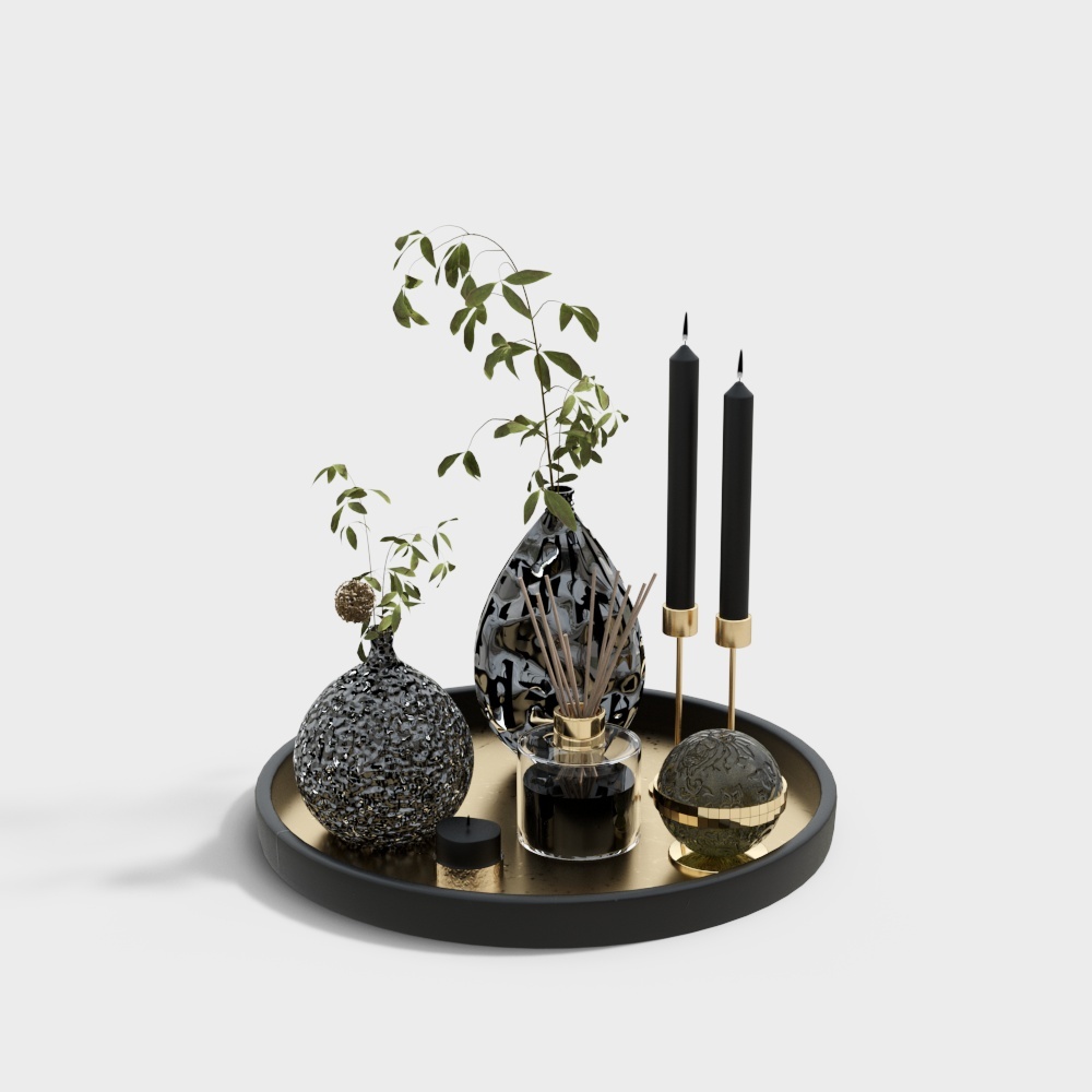 Modern light luxury ornaments