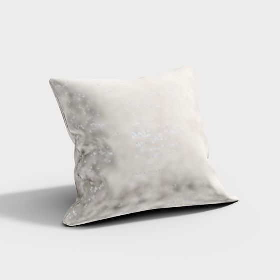 Cloud Shadow Pillow 3D model