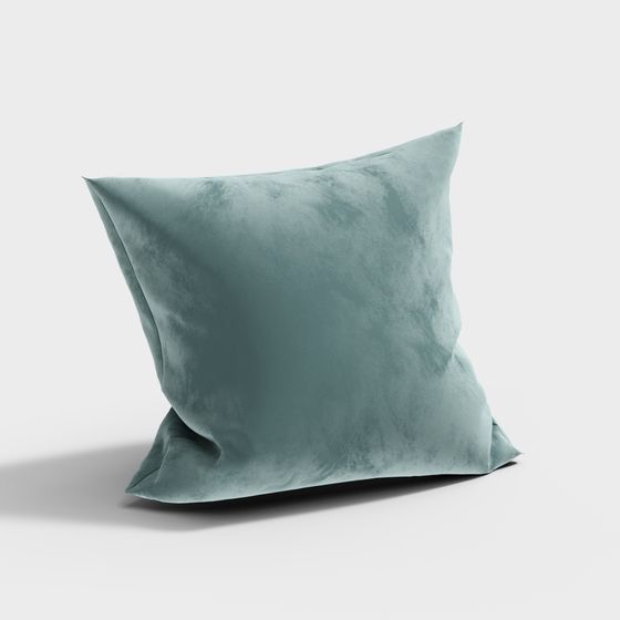 Velvet Cushion 3D model for Elegant Interiors