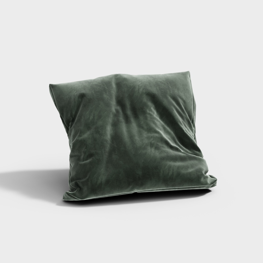 Hellgrünes Wurfkissen