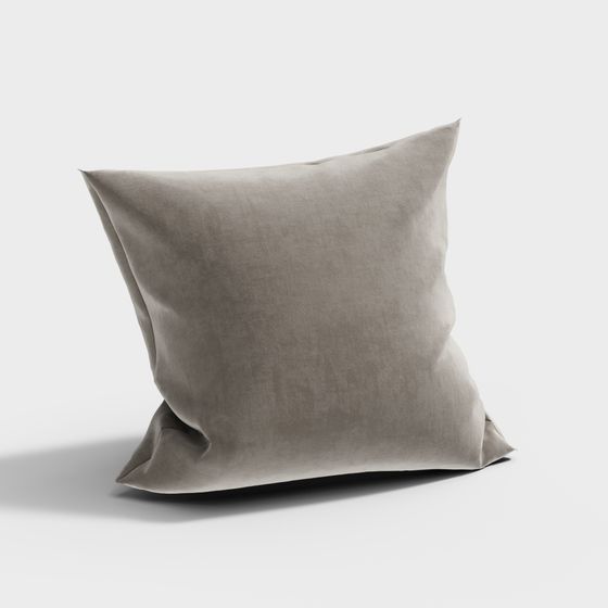 Minimalist Pillow 3D model for Modern Interiors