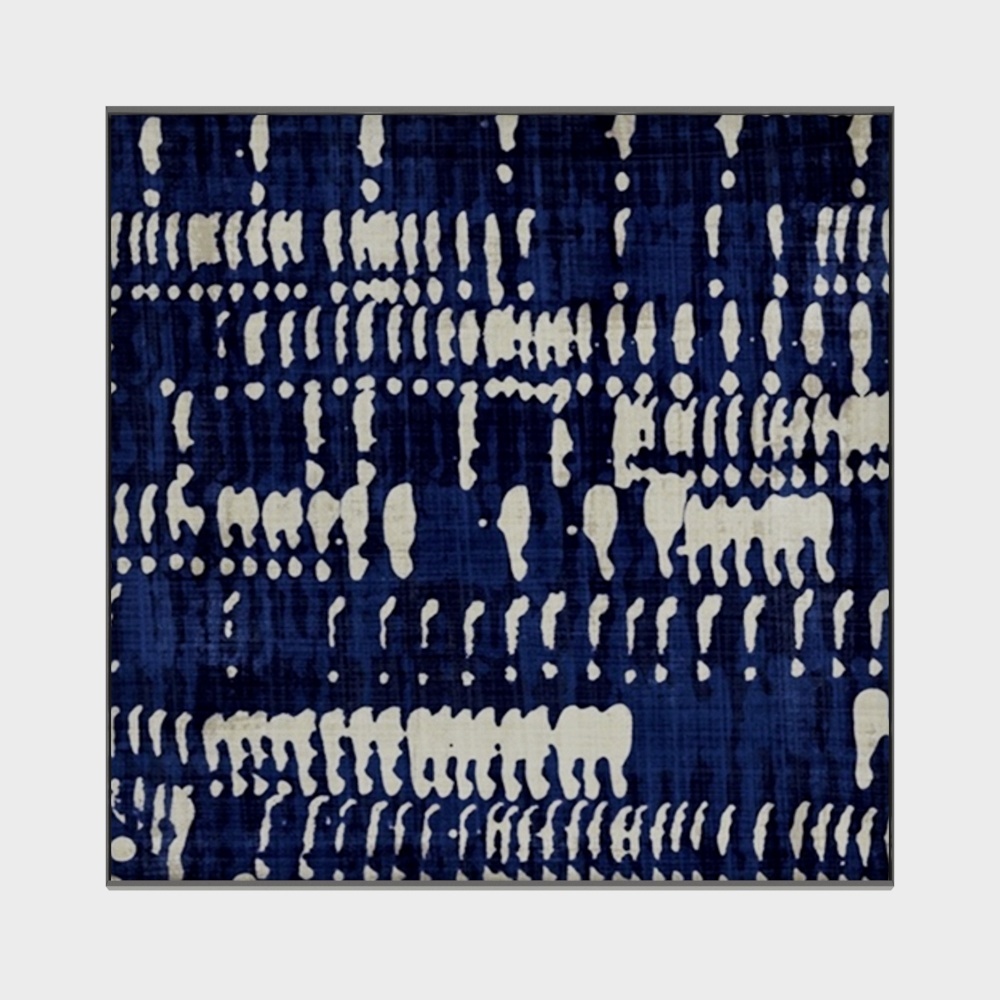 클라인 블루 그래피티 투톤 페인팅