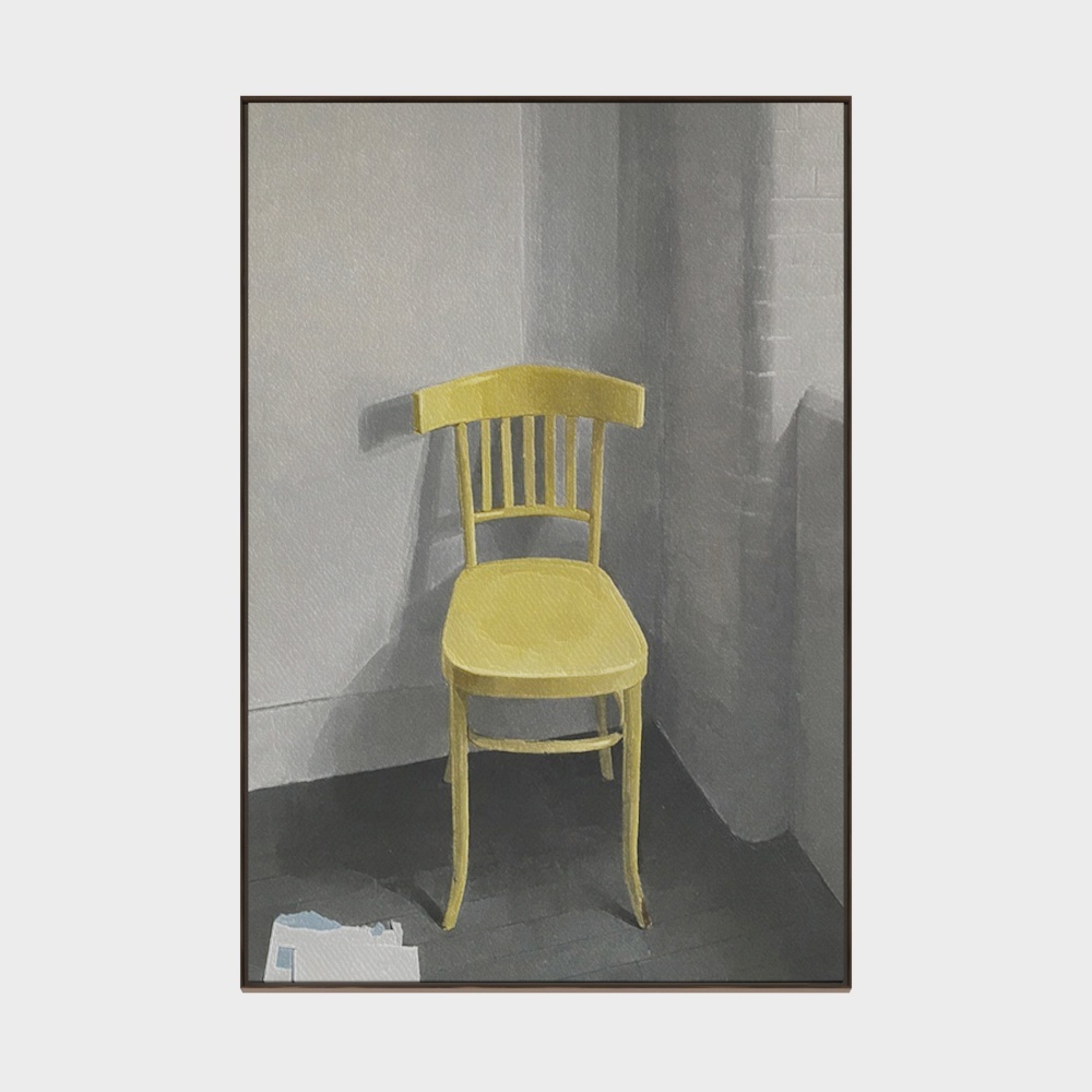 Chair decoration painting