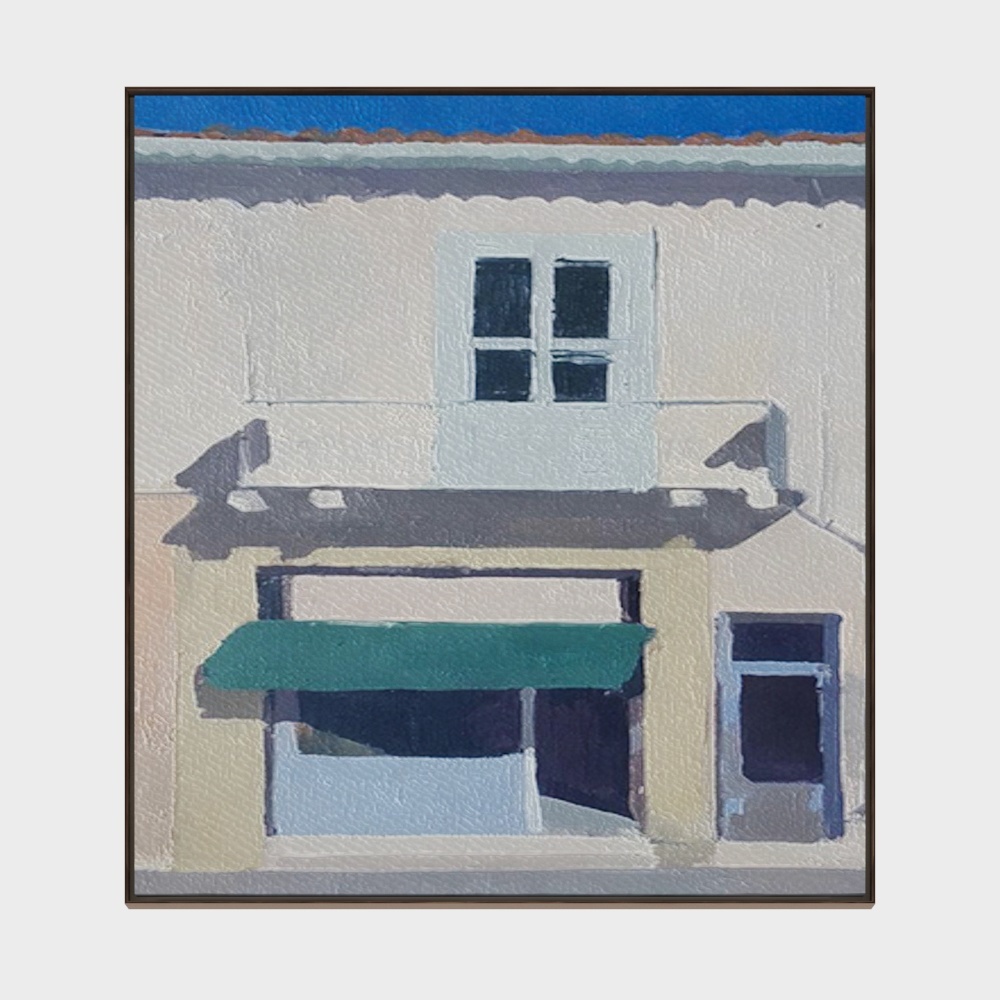 Klein Blue House Painting