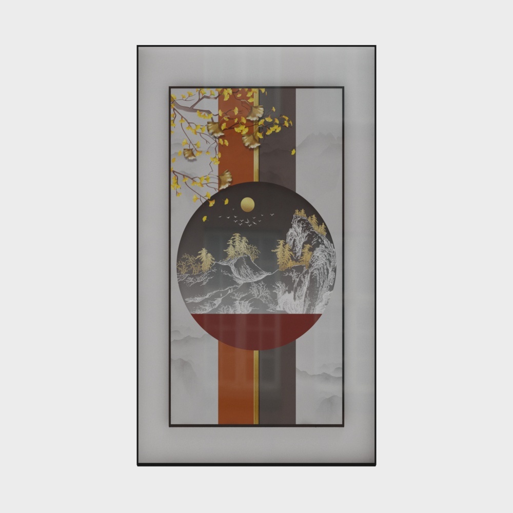 Light Luxury Style - Entrance Decoration Painting - SK-176