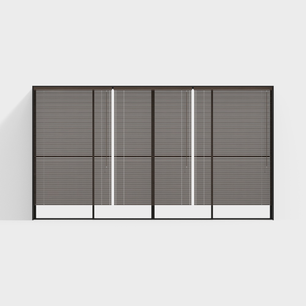 หน้าต่างจากพื้นถึงเพดานพร้อมม่าน 217 - OB