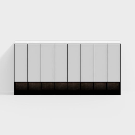 City Window Cabinet 3D model