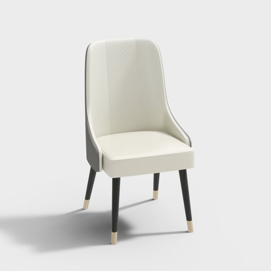 Urban Luxe Chair 3D model for Modern Interiors