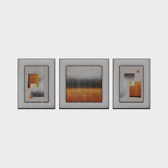 Abstract Art 3D Model Series - Experience Modern Charm